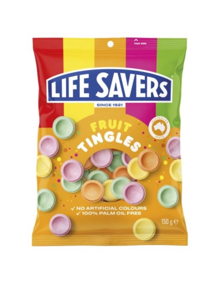 Life Savers Tingles de fruita 150g x 12