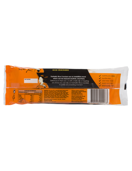 Fantastic Cracker di riso di formaggio di Cheddar 100g x 12