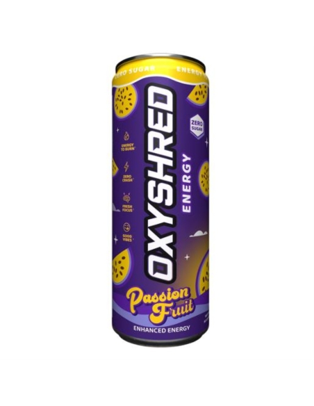 Oxyshred Passionfruit Ultra Energy Buvez 355ml x 12