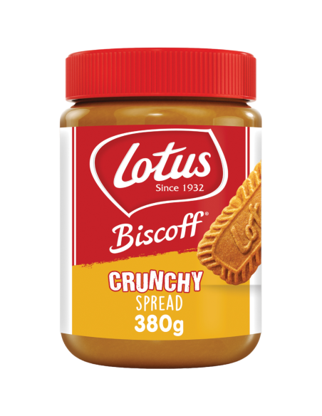 Lotus Biscuit de biscoff cruixent es va estendre 380G x 1