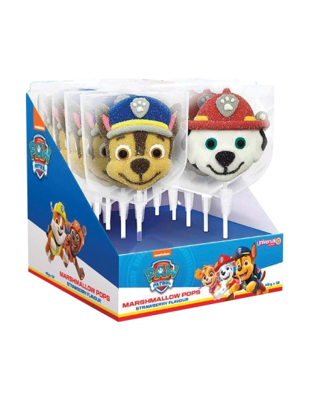 Paw Patrol Marshmallow Pops 45 g x 12