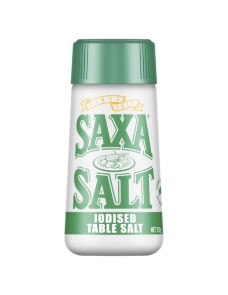 Saxa Salt Iodised 125g x 1