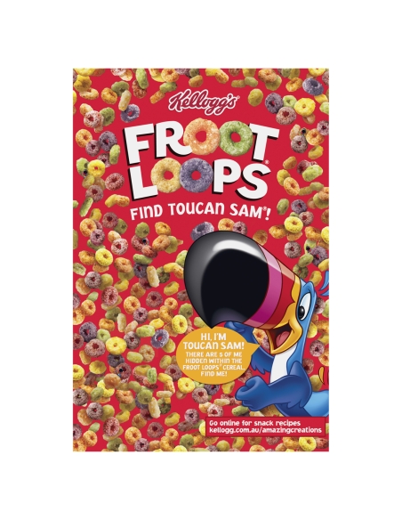 KelloggLlaços de fruites 285g x 1