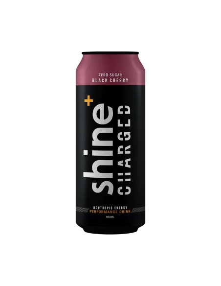 Shine+ Carregat cirera negre 500ml x 12