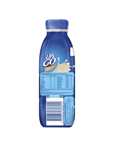 Botella de vainilla para arriba 500ml x 12