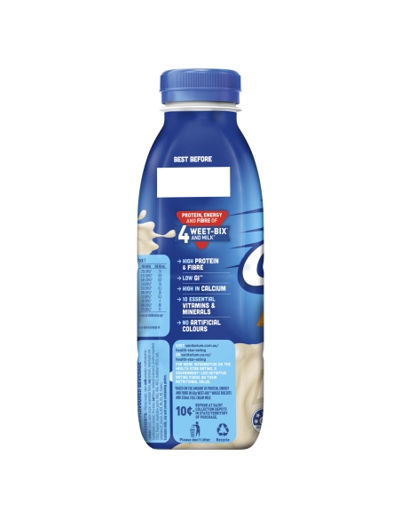 Up & Go Vanilla Bottle 500ml x 12