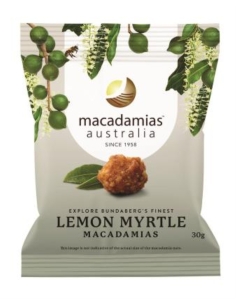 Macadamias Australia Noci di Macadamia Mirto Limone 30g x 8