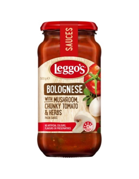 Leggos Bolognese & Mushroom Pasta Sauce 500g x 1
