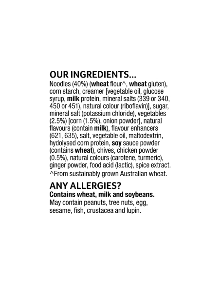 Continental Chinese Chicken & Corn Lots-a-noodles Soup 2 Serves 66g x 1