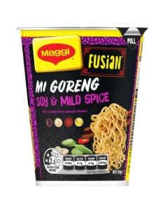 Maggi Tassa de fideus espècies lleus de soja fusians 64g...