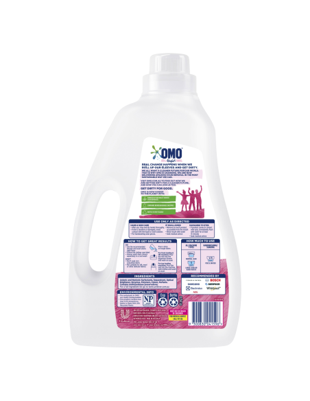 Omo Touch Of Comfort Blanchisserie Liquidation & Chargeur 2l x 6