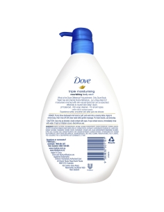 Dove Health Lavage de corps triplé 1ltr x 1 2