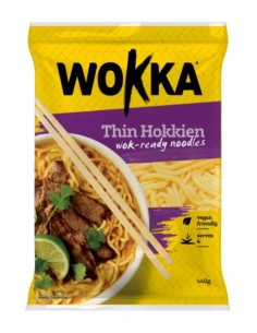 Wokka Noodle Thin Hokkien Noodle 440g x 10