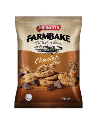 Arnotts Cookies de xocolata de FarmBake 310g x 10