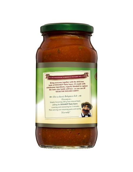 Dolmio Pasta Sauce vin rouge et herbe italienne 500g x 1