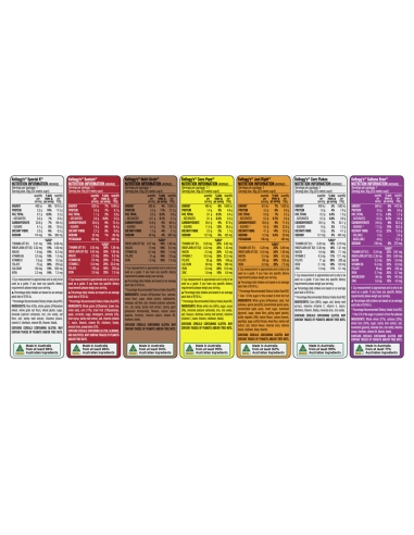 Kelloggs Variété 8 Pack 275g x 1