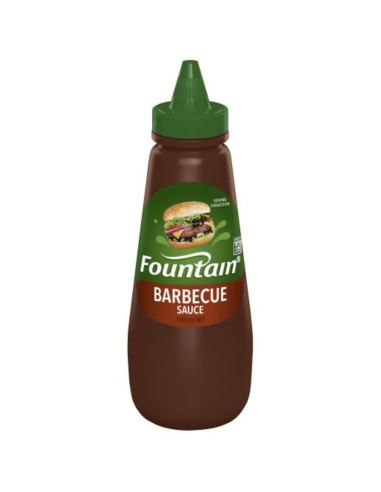 Fountain Salsa Squeeze Barbacoa 500ml X 1