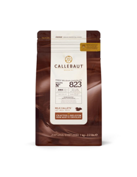 Callebaut Coloque las calles de la leche de la uricia de chocolate 2.5kg x 1