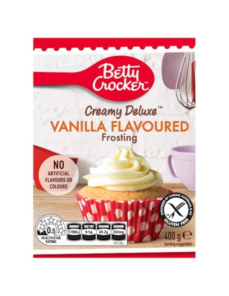Betty Crocker Frosting de vainilla 400g x 4