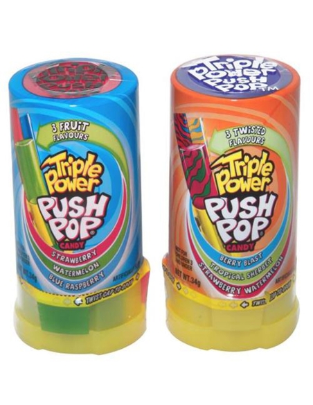 Topps Tripple Power Push POP 34G X 16