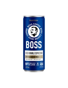 Boss Coffee Iced Double Espresso 237ml X 12