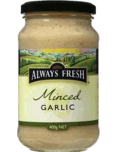 Always Fresh Minced Garlic 400g x 1