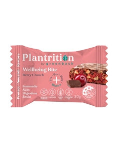 Plantrition Welzijnbeet Berry Crunch Bar 30G X 12
