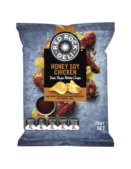 Red Rock Honey Soy 28g x 21