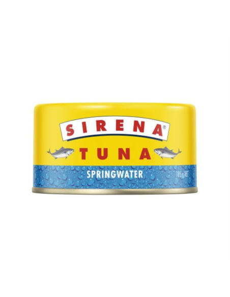 Sirena Tuna In Springwater 185g x 1