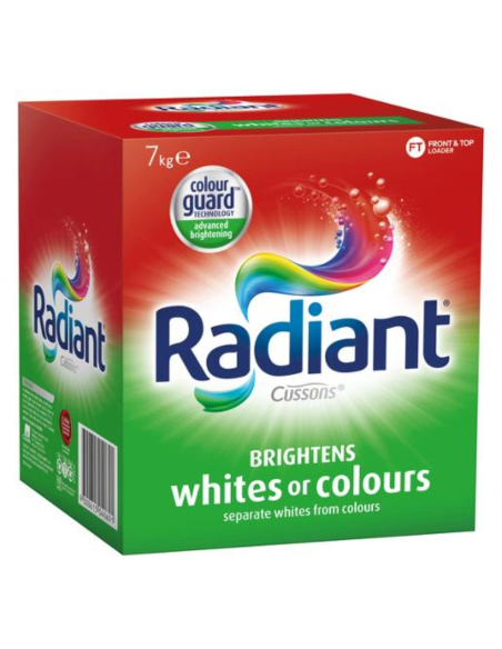 Radiant Tutte le macchine bianche e colori della lavanderia in polvere 7kg x 1