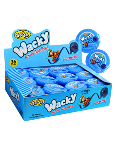 Jojo Wacky Tape BlueBerry Gum 15g x 36