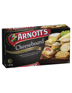 Arnotts Crackers Cheeseboard 250G X 1