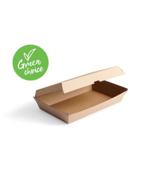 Caterers Choice Container Family Box Kraft 290 by 180 by 80mm 50 Pack x 1