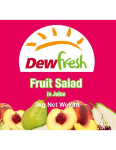 Dewfresh Sałatka owocowa w soku 3kg x 1