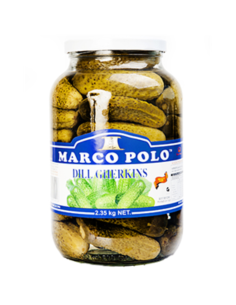 Marcopolo Cucumbers Dill (gherkins) 2.35kg x 1