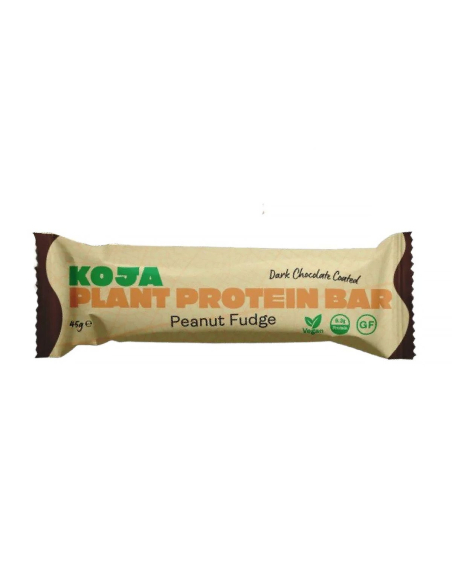 Koja Plant Protein Bar Peanut Fudge 45g x 16