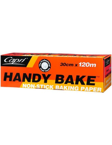 Capri Handy Bake Non-stick Baking Paper 30cm wide 120m x 1