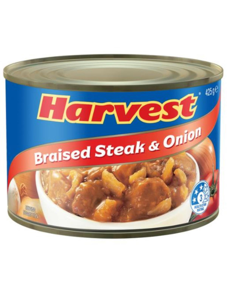 Harvest Steak braisé et oignon 425g x 1
