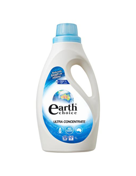 Earths Choice 超濃縮液洗濯液トップ＆フロントローダー1LTR X 1