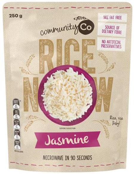 Community Co Riso microwagibile con gelsomino 250g x 1