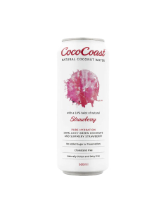 Coco Coast Eau de coco à la fraise 500ml x 12