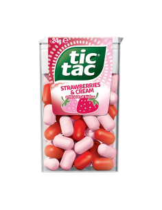 Tic Tac 草莓和奶油24g x 24