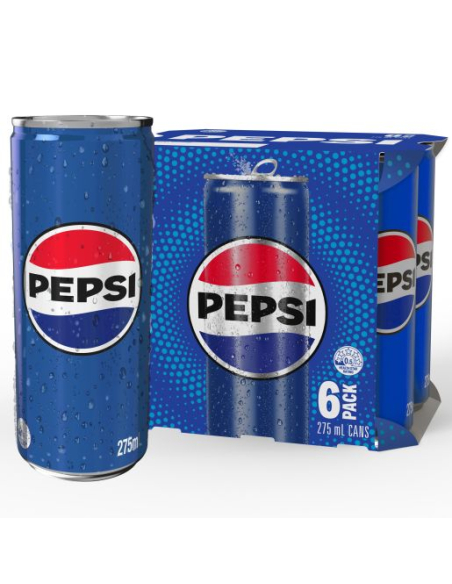 Pepsi Cola Soft Drink 275ml x 24