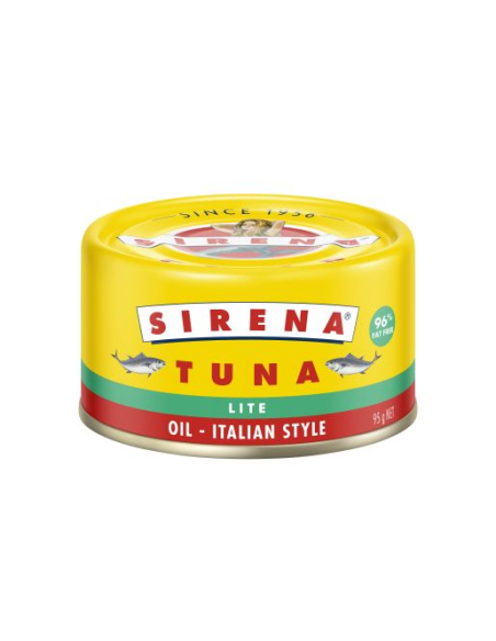 Sirena Tuna In Lite Oil 95g x 1