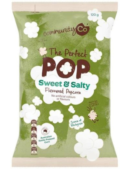 Community Co Sweet & Salty Popcorn 120g x 9