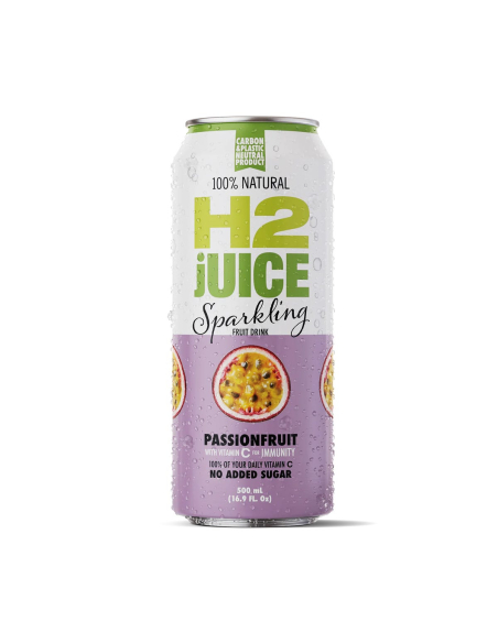 H2 Juice Sparkling Passionfruit 500ml x 12