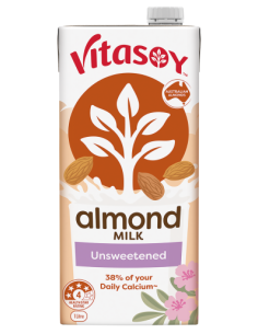 Vitasoy Unsweetened Almond Milk 1ltr x 1