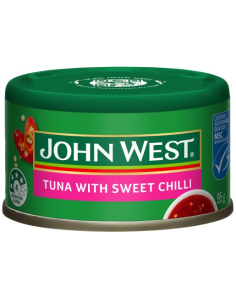 John West Kusze słodkie tuńczyka chili 95g x 24