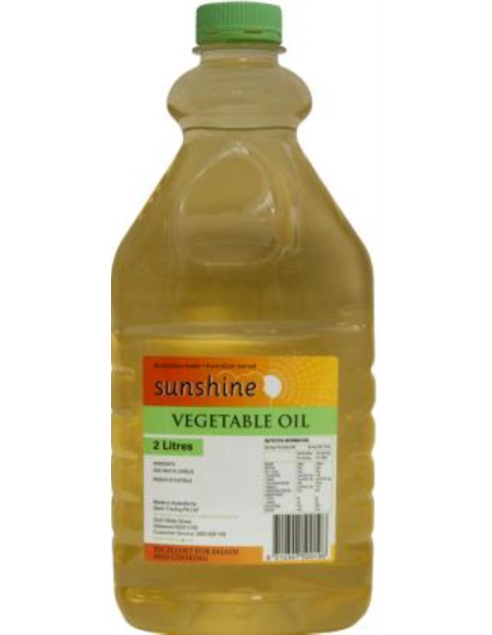 Sunshine Olie groente Blended 2ltr x 1