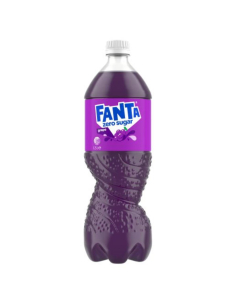 Fanta Trauben-Zero-Flavour-Soft-Getränk 1.25LTR x 1